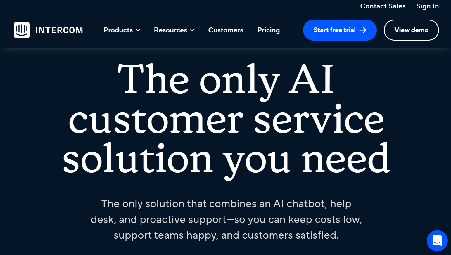 intercom.com – The only AI solution you need