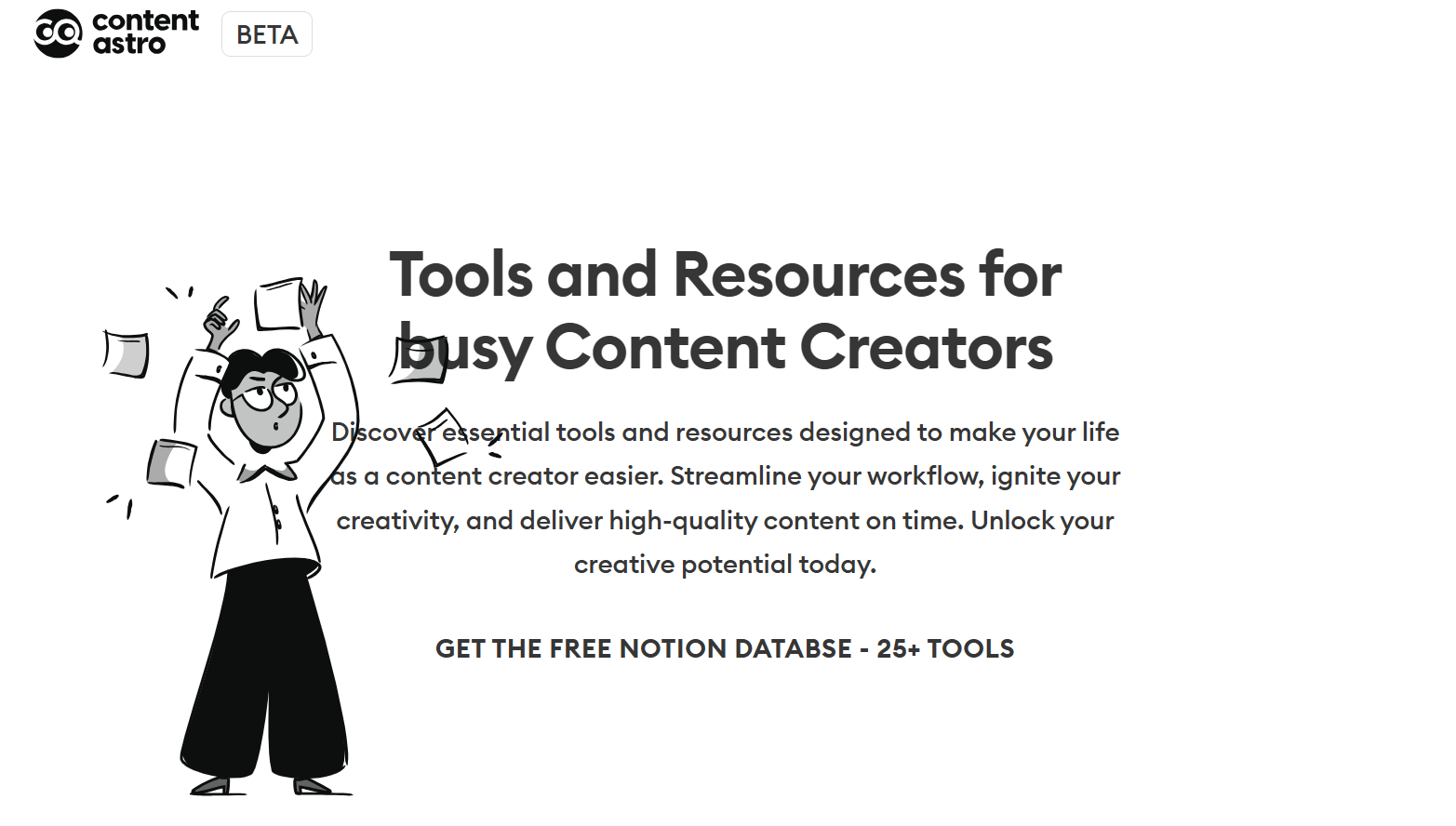contentastro.com – Essential tools and resources for content creator