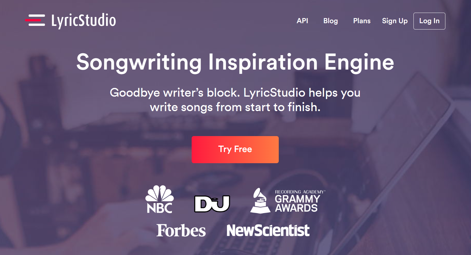 lyricstudio.net – Songwriting Inspiration Engine